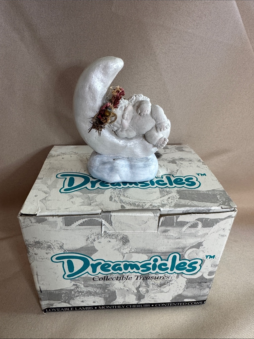 Vintage 1994 Dreamsicles Forty Winks DC233 Hand Signed Kristin 95 With Box
